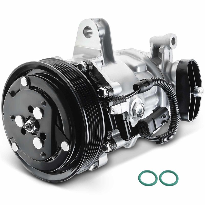 AC Compressor with Clutch & Pulley for Dodge Dakota Durango 2000-2001 V8 4.7L