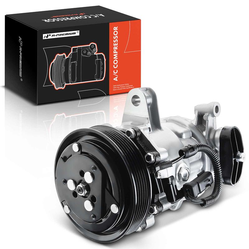 AC Compressor with Clutch & Pulley for Dodge Dakota Durango 2000-2001 V8 4.7L