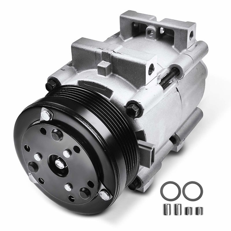 AC Compressor with Clutch & Pulley for Ford Escort 92-02 Mercury Tracer 92-99
