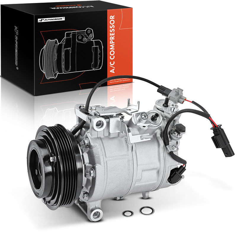 AC Compressor with Clutch & Pulley for Mercedes-Benz X156 GLA250 GLA45 AMG 17-19
