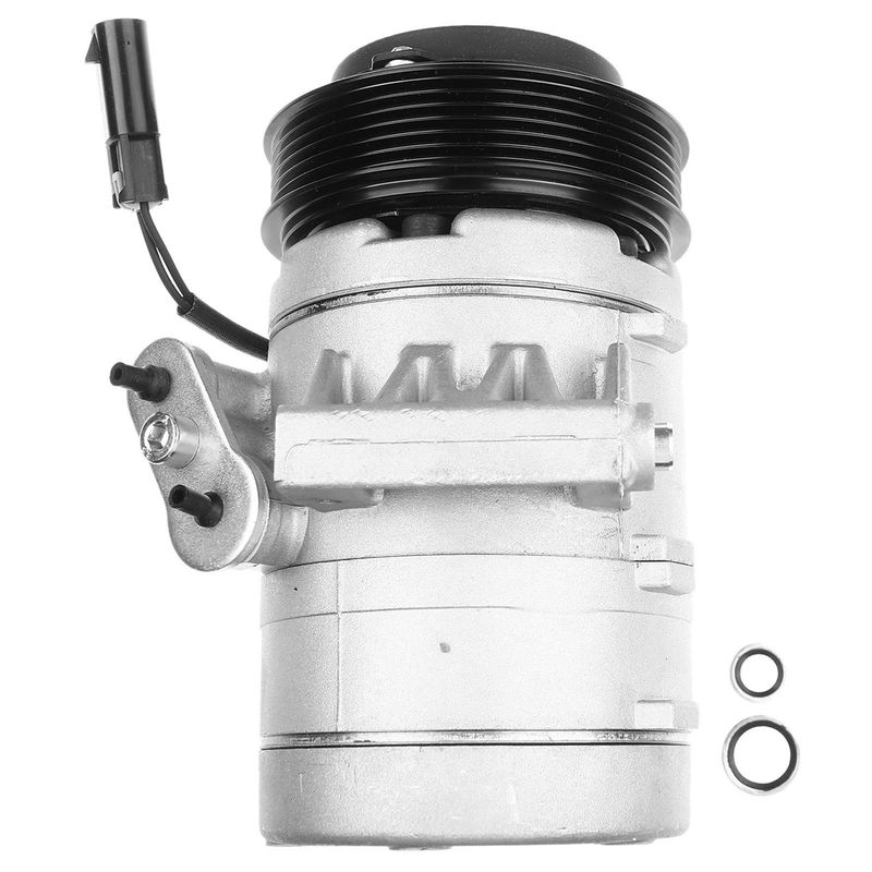 AC Compressor with Clutch & Pulley for Ford Fusion Lincoln MKZ Zephyr Mercury