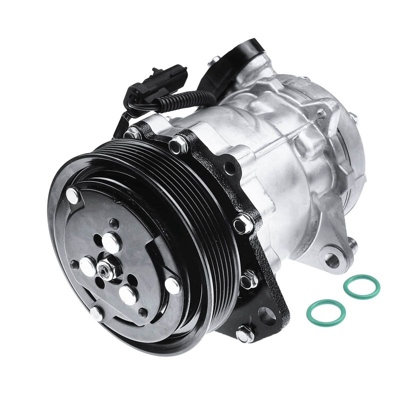 AC Compressor with Clutch & Pulley for Dodge Durango Ram 1500 02-03 2500 Pickup