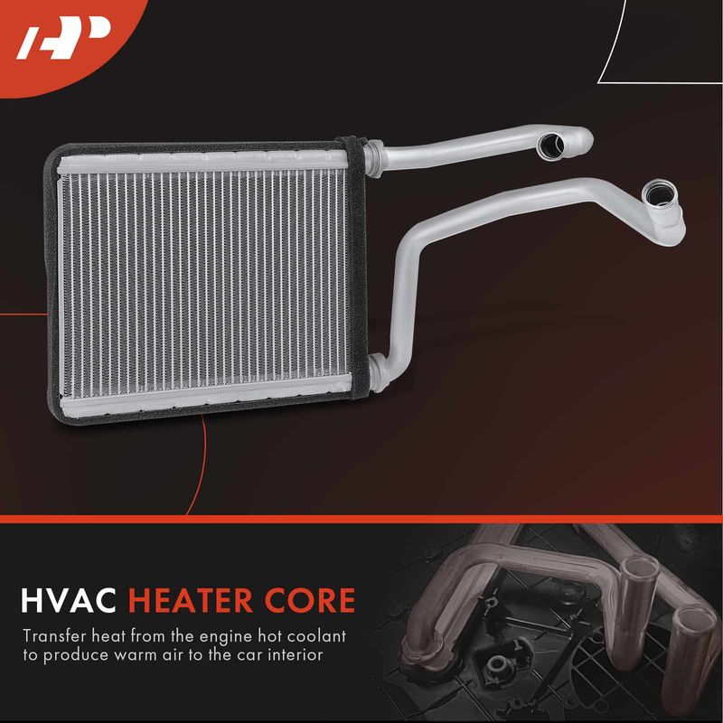 Rear HVAC Heater Core for Toyota Highlander 2008-2013 L4 2.7L V6 3.3L 3.5L SUV