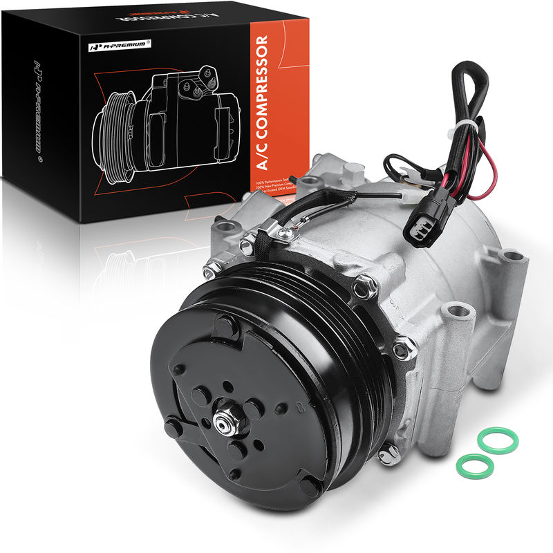 AC Compressor with Clutch & Pulley for Honda CR-Z Insight 1.5L 1.3L