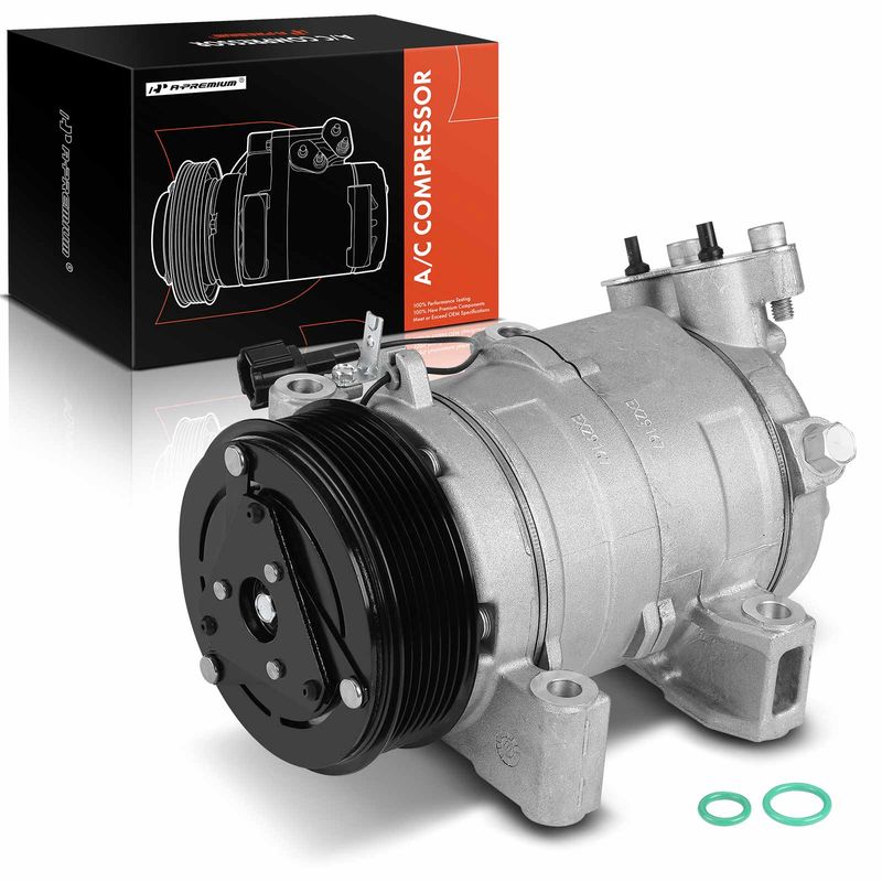 AC Compressor with Clutch & Pulley for Nissan Armada NV2500 Titan Infiniti QX56