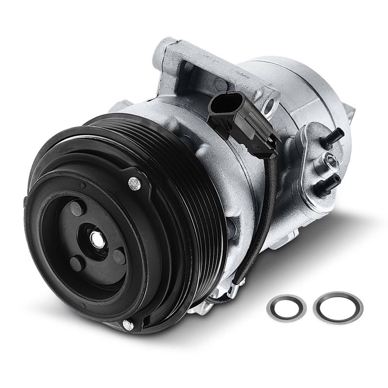 AC Compressor with Clutch & Pulley for Ford Fusion 2010-2012 Lincoln MKZ V6 3.5L
