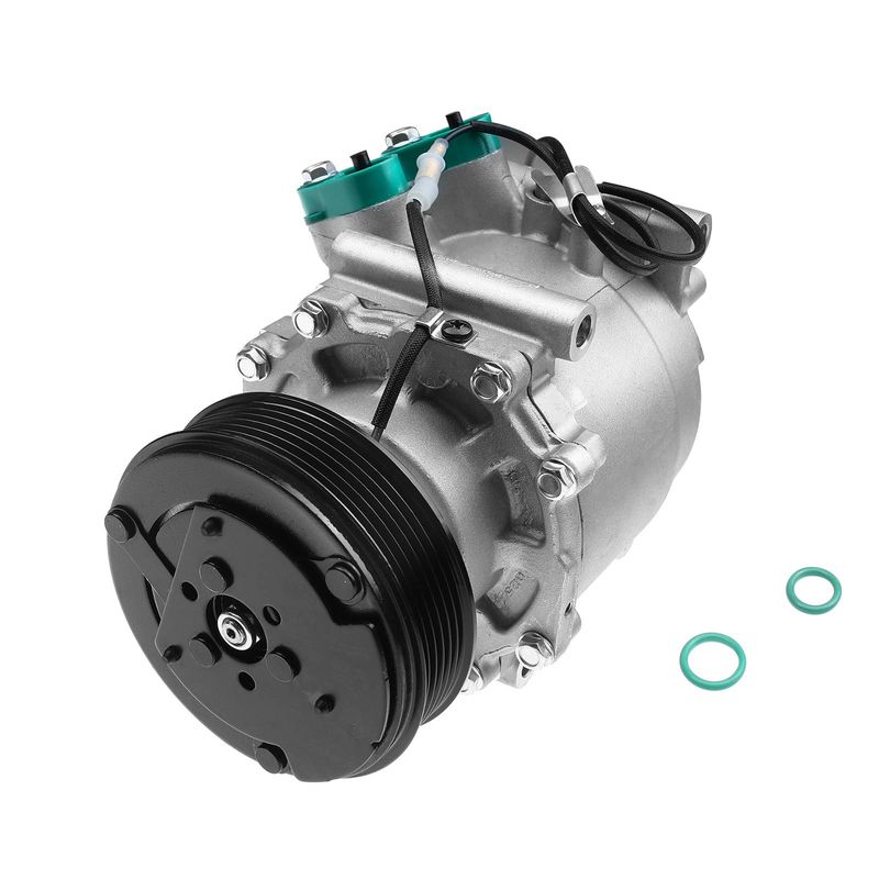 AC Compressor with Clutch & Pulley for Honda Civic 2001-2002 1.7L R-134A
