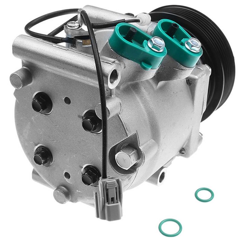 AC Compressor with Clutch & Pulley for Honda Civic 2001-2002 1.7L R-134A