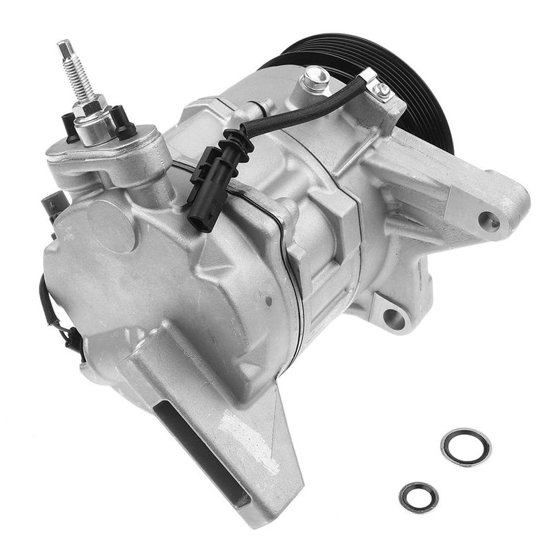 AC Compressor with Clutch & Pulley for Chevrolet Equinox 2012-2016 Impala GMC