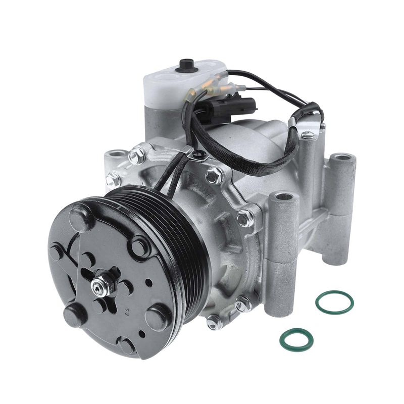 AC Compressor with Clutch & Pulley for Dodge Ram 1500 2500 3500 Van 1998-2003