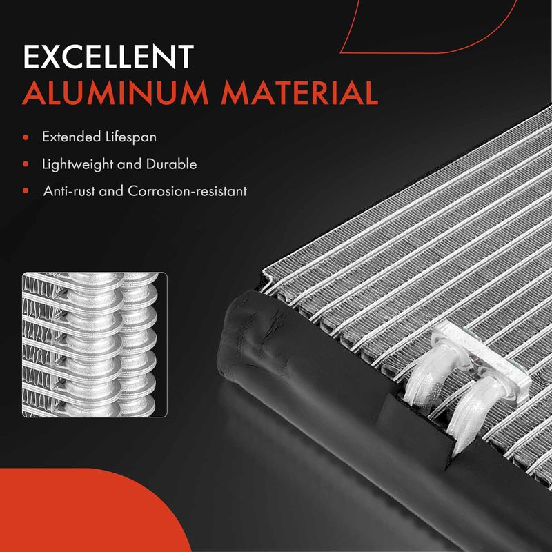 Front AC Evaporator Core Plate Fin with Pressing Plate for Toyota Camry Lexus