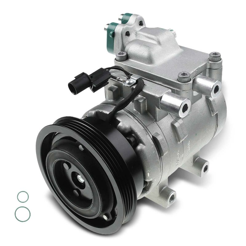 AC Compressor with Clutch & Pulley for Hyundai Elantra 2001-2006 Tiburon 2.0L