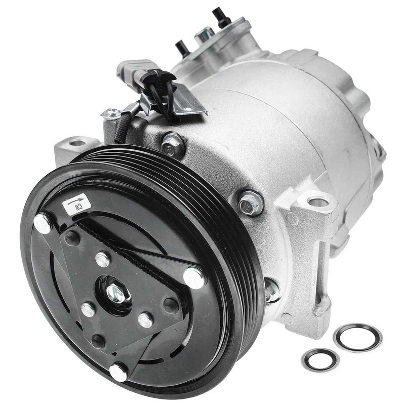 AC Compressor with Clutch & Pulley for Chevy Cobalt 07-10 Pontiac G5 Saturn Ion