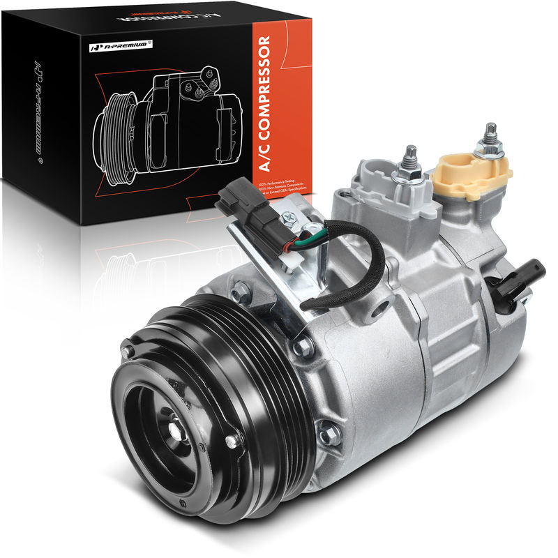 AC Compressor with Clutch & Pulley for Ford Escape 2017-2019 Transit 2019-2020