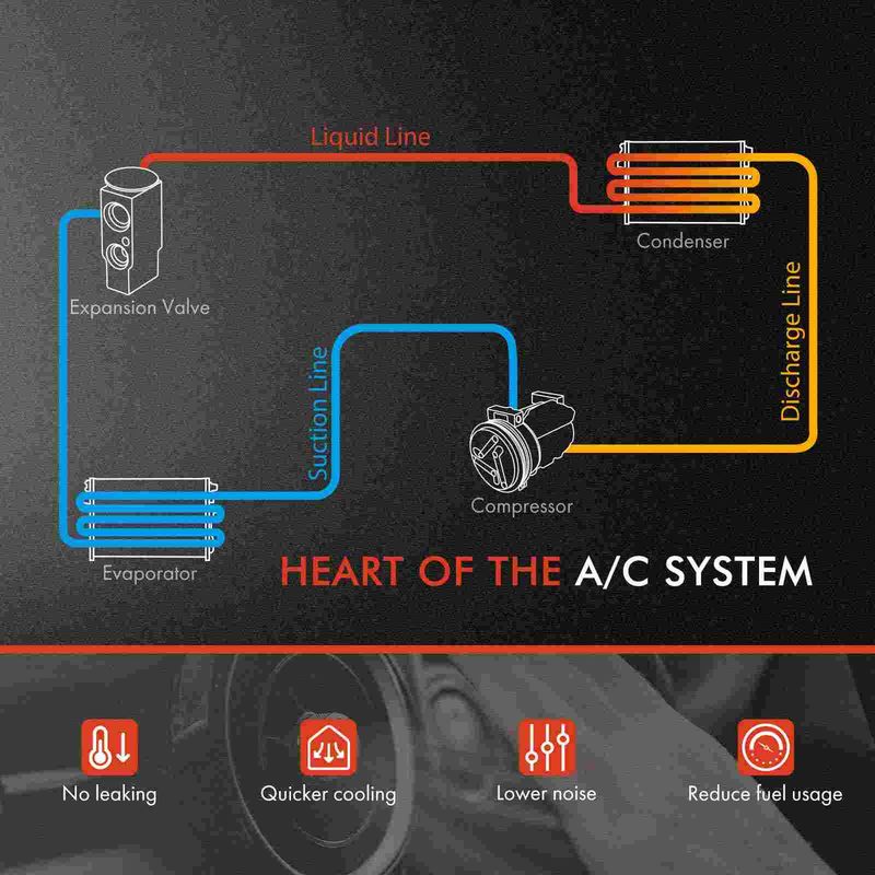 AC Compressor with Clutch & Pulley for Mitsubishi L200 2008-2015 L4 2.4L 2.5L