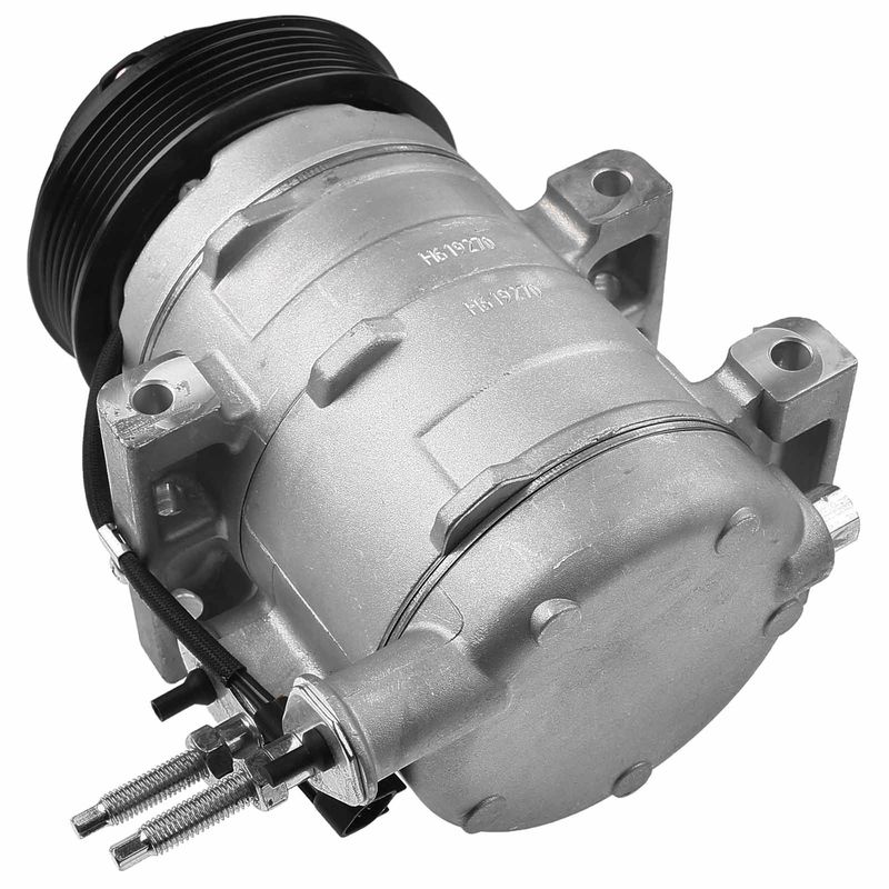 AC Compressor with Clutch & Pulley for Ford E-150 E-250 E-350 Super Duty Mustang