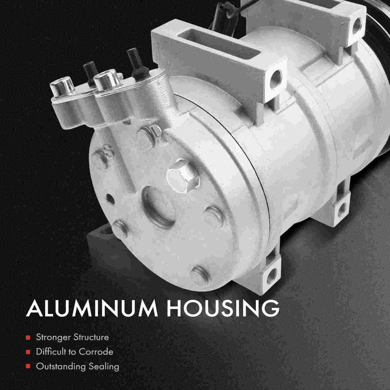 AC Compressor with Clutch & Pulley for Mitsubishi L200 2008-2015 L4 2.4L 2.5L
