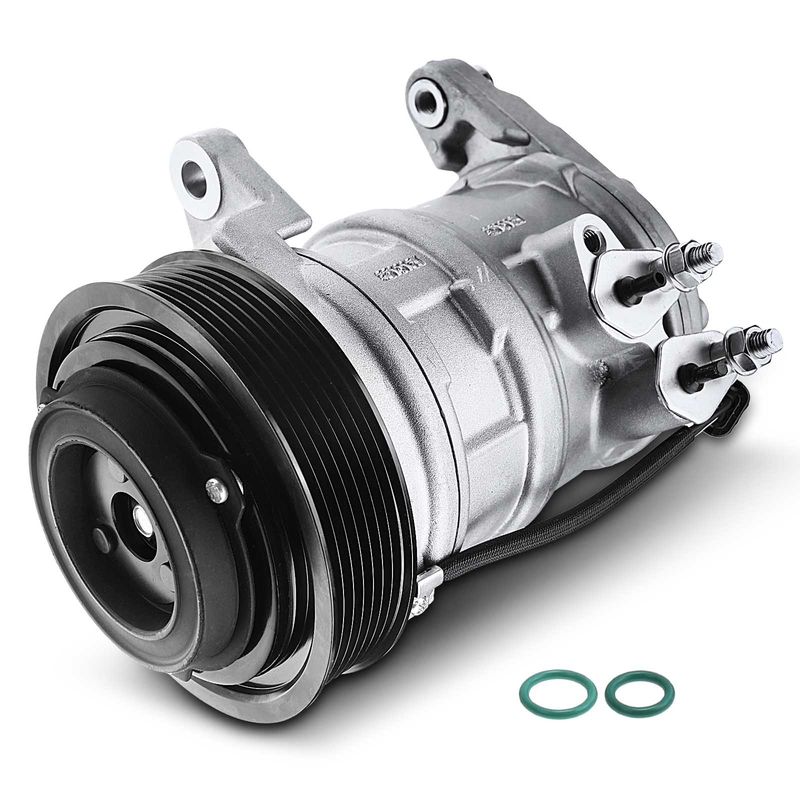 AC Compressor with Clutch & Pulley for Dodge Ram 1500 2500 3500 2003-2008 V8 5.7L