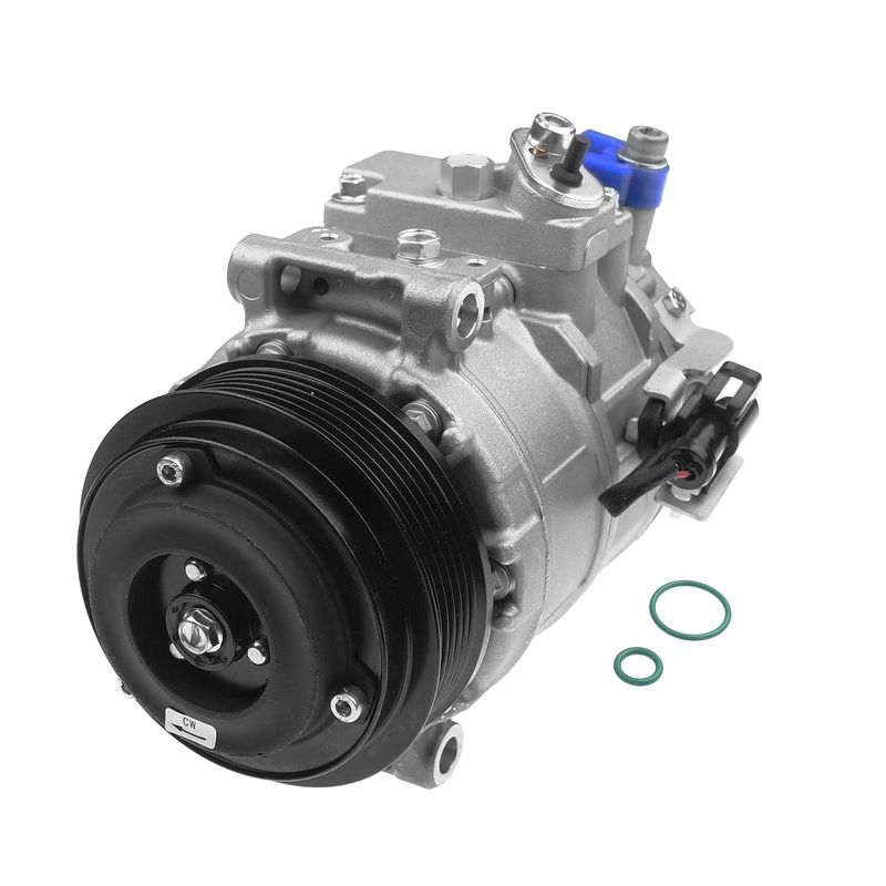 AC Compressor with Clutch & Pulley for Jaguar XF Land Rover LR3 Range Rover