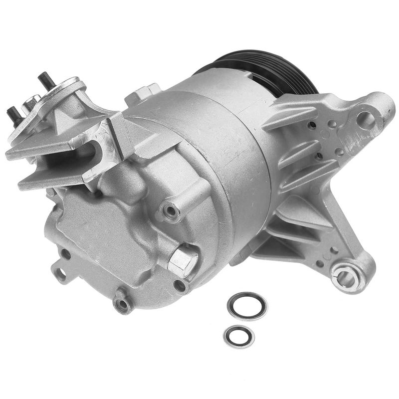 AC Compressor with Clutch & Pulley for Chevrolet Malibu Pontiac G6 Saturn Aura