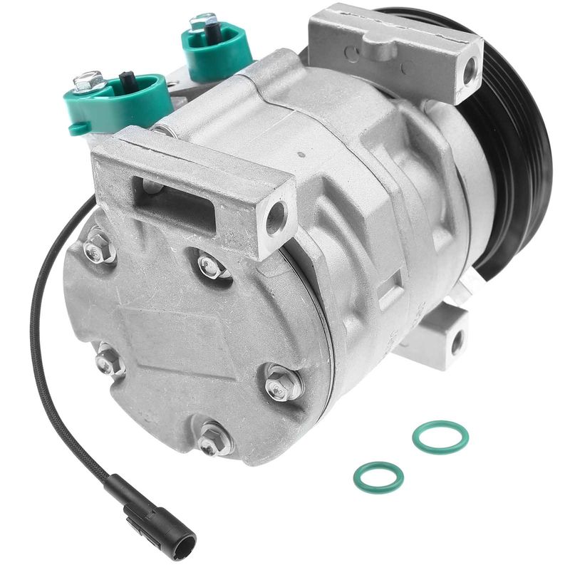 AC Compressor with Clutch & Pulley for Chevrolet Tracker 2001-2004 V6 2.5L