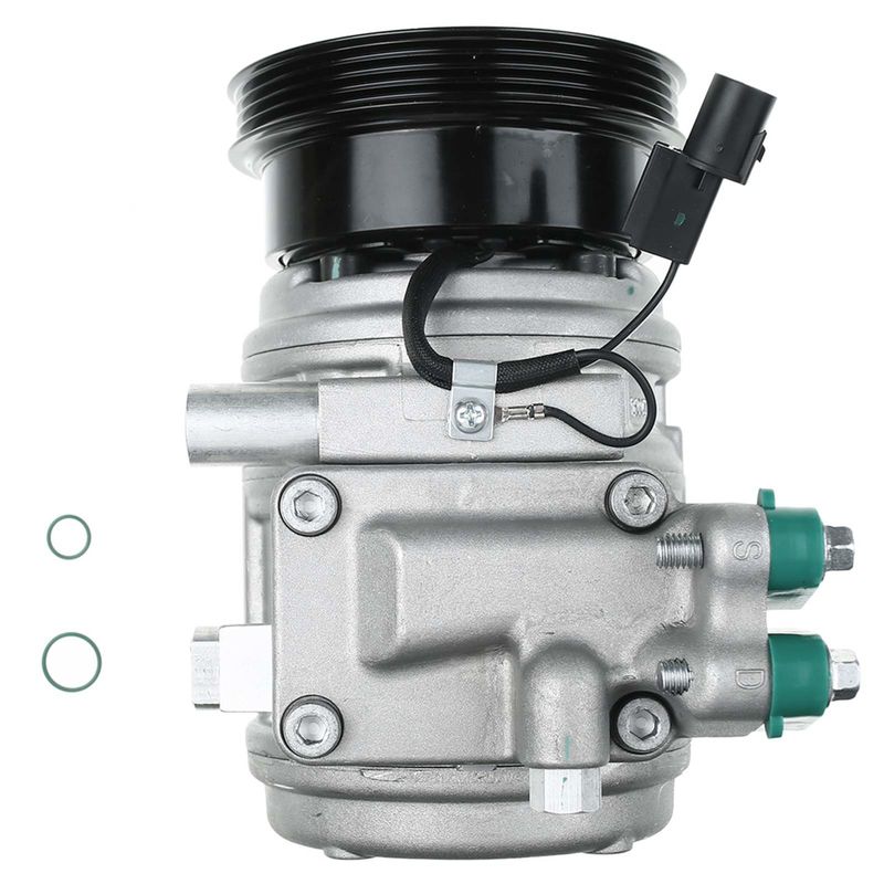 AC Compressor with Clutch & Pulley for Kia Sportage 05-08 Hyundai Tucson L4 2.0L