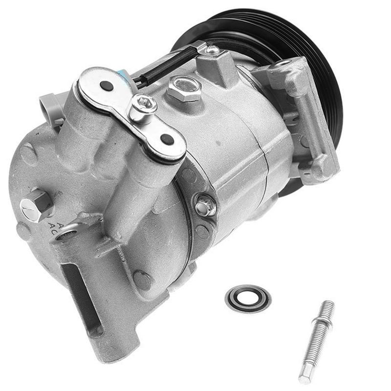 AC Compressor with Clutch & Pulley for Chevrolet Equinox GMC Terrain 10-11 2.4L