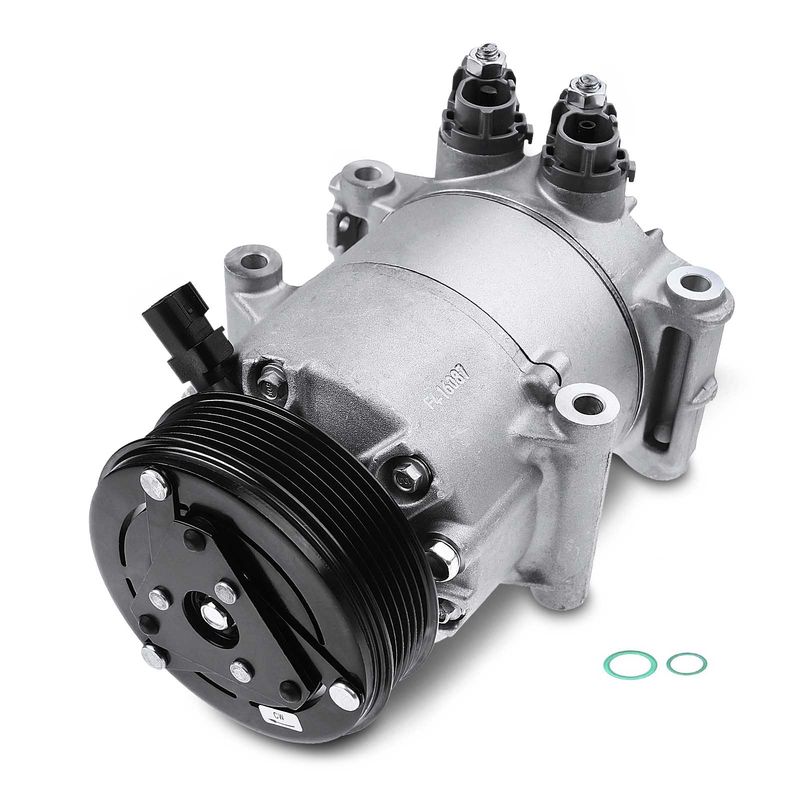 AC Compressor with Clutch & Pulley for Ford Fiesta 2014-2019 Fiesta Ikon 1.6L