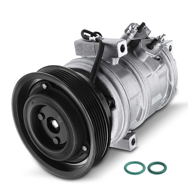 AC Compressor with Clutch & Pulley for Honda Accord Acura CL TL V6 3.0L 3.2L