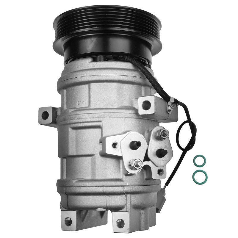 AC Compressor with Clutch & Pulley for Honda Accord Acura CL TL V6 3.0L 3.2L