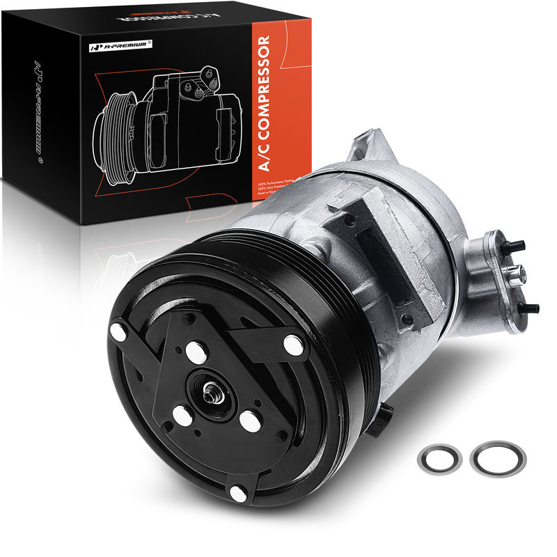 AC Compressor with Clutch & Pulley for Chevrolet Aveo 2009-2016 Pontiac G3 1.6L