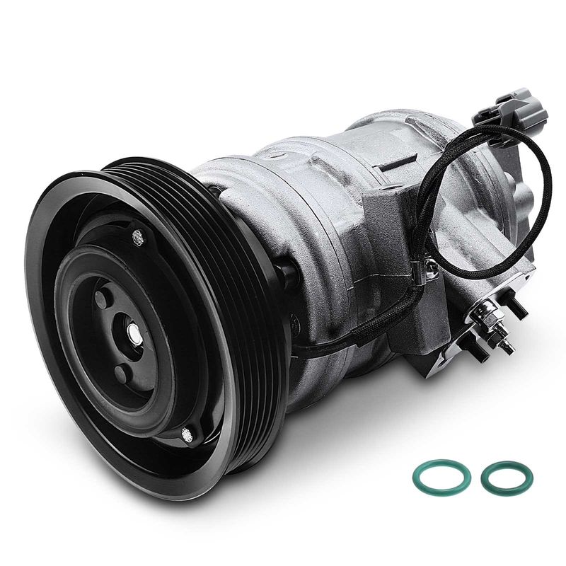 AC Compressor with Clutch & Pulley for Acura MDX 01-02 Honda Odyssey Pilot 3.5L
