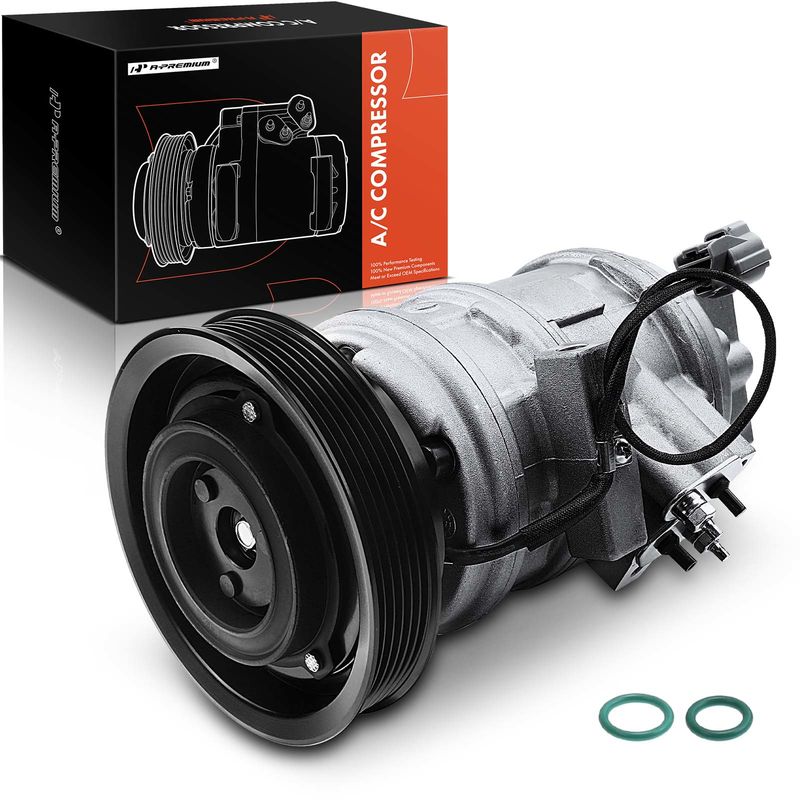 AC Compressor with Clutch & Pulley for Acura MDX 01-02 Honda Odyssey Pilot 3.5L