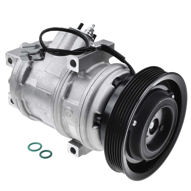 AC Compressor with Clutch & Pulley for Acura MDX 01-02 Honda Odyssey Pilot 3.5L