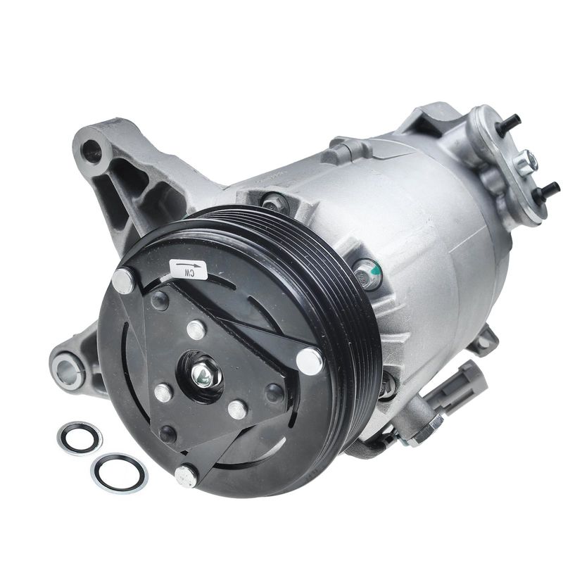 AC Compressor with Clutch & Pulley for Chevy Impala 06-11 Monte Carlo Pontiac G6