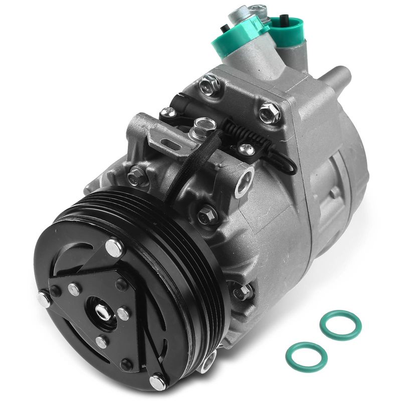 AC Compressor with Clutch & Pulley for BMW E53 X5 4.4i 4.8is 2004-2006