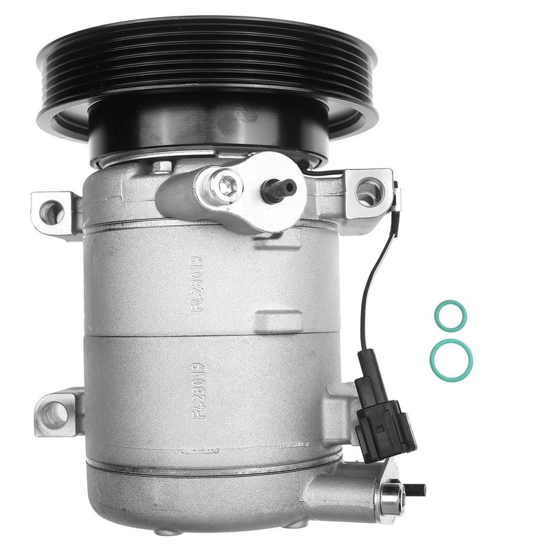 AC Compressor with Clutch & Pulley for Nissan Frontier 2001-2004 Xterra V6 3.3L