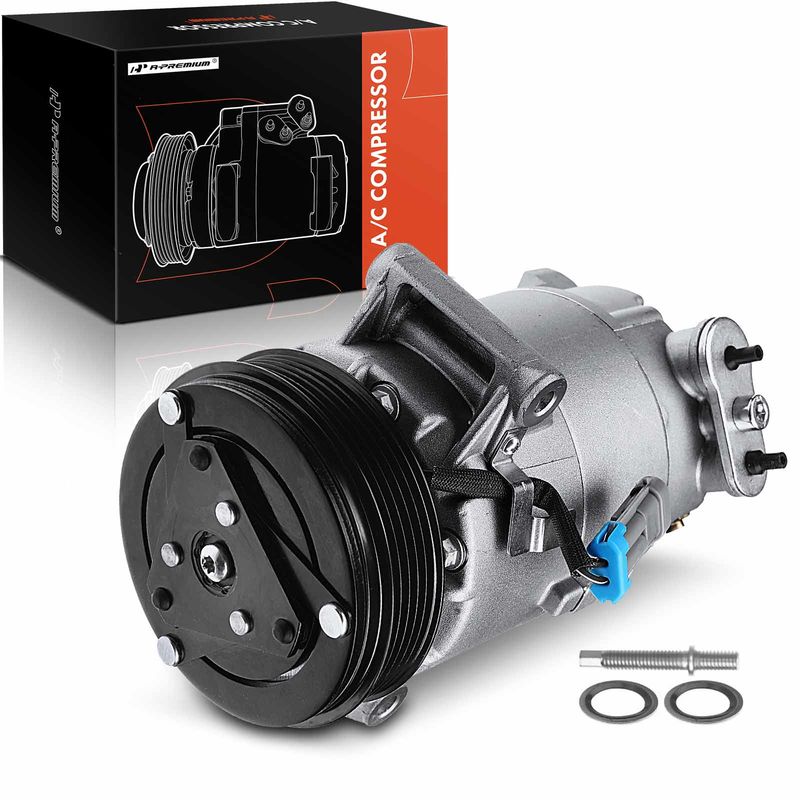 AC Compressor with Clutch & Pulley for Chevy Cobalt 2005-2010 HHR Pontiac G5