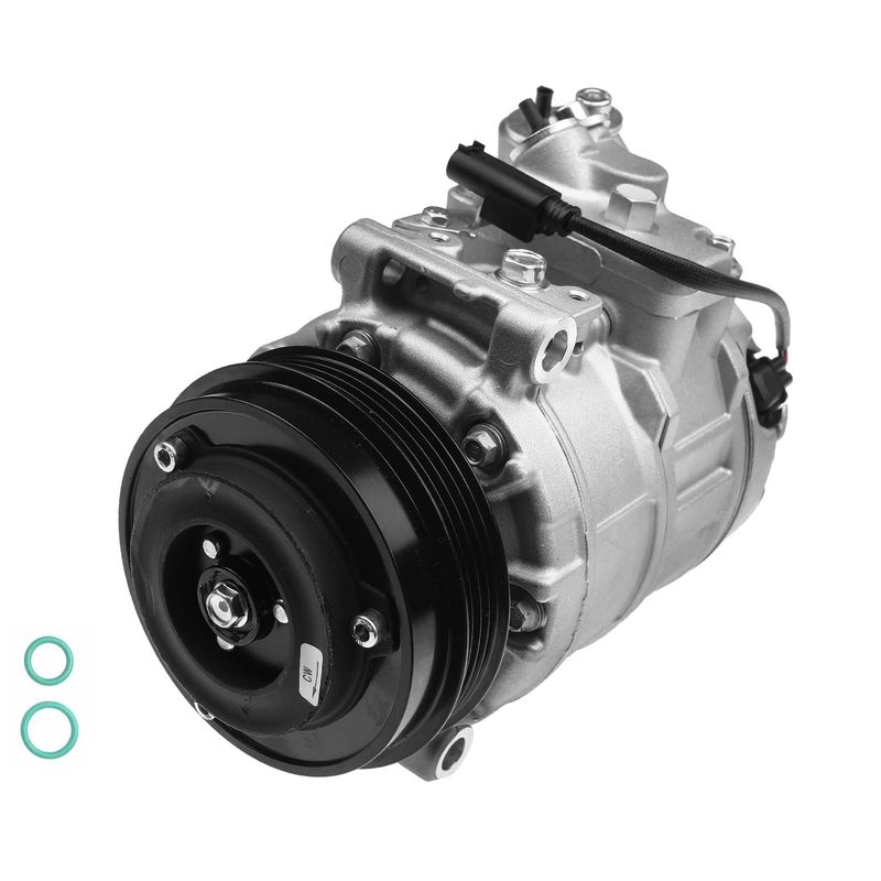 AC Compressor with Clutch & Pulley for BMW E60 E63 E64 E65 E66 545i 650i 04-09