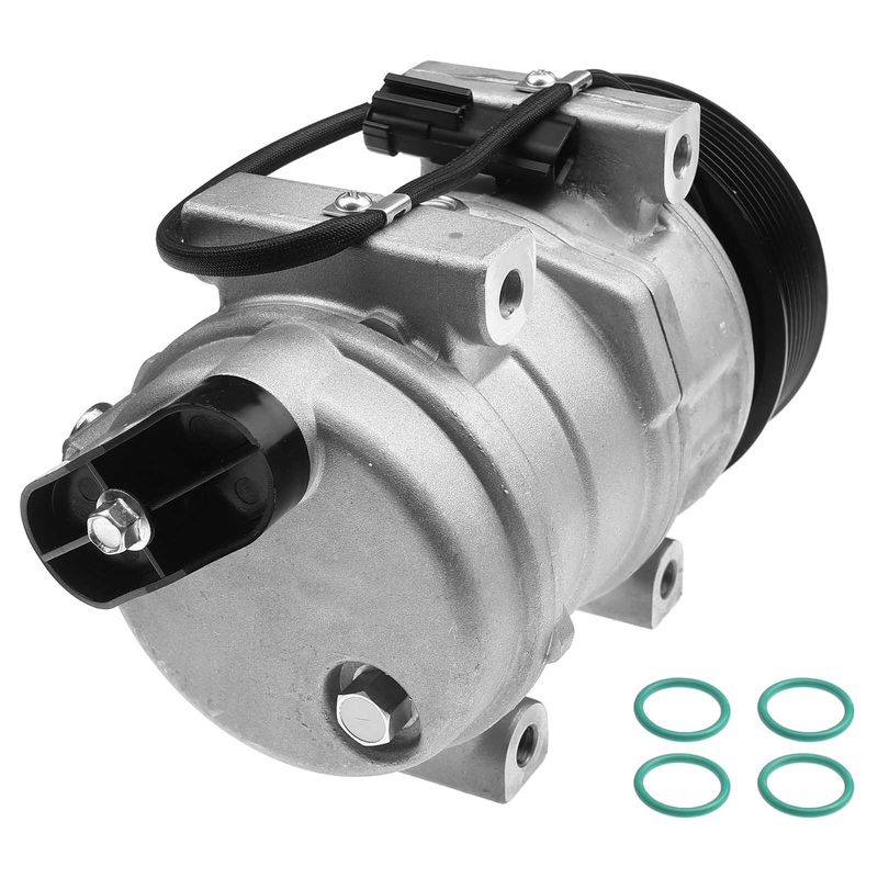 AC Compressor with Clutch & Pulley for Dodge Ram 2500 3500 4500 5500 06-10