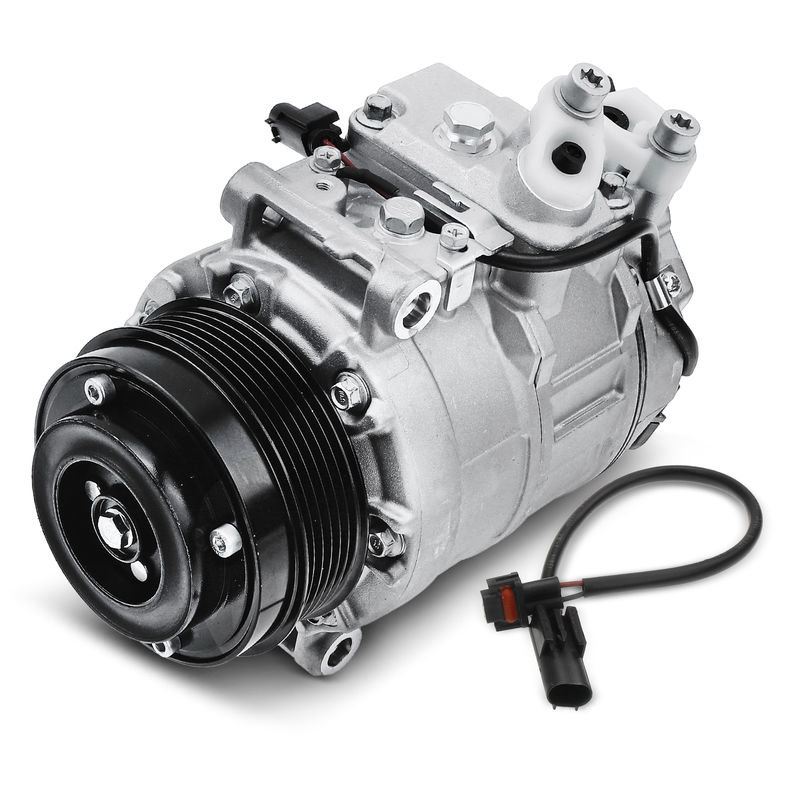 AC Compressor with Clutch & Pulley for Mercedes-Benz SL500 2006 SL55 AMG 03-08