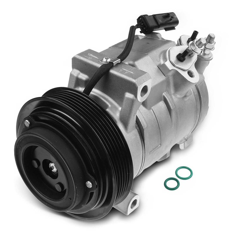 AC Compressor with Clutch & Pulley for Jeep WK2 Grand Cherokee 12-20 Chrysler