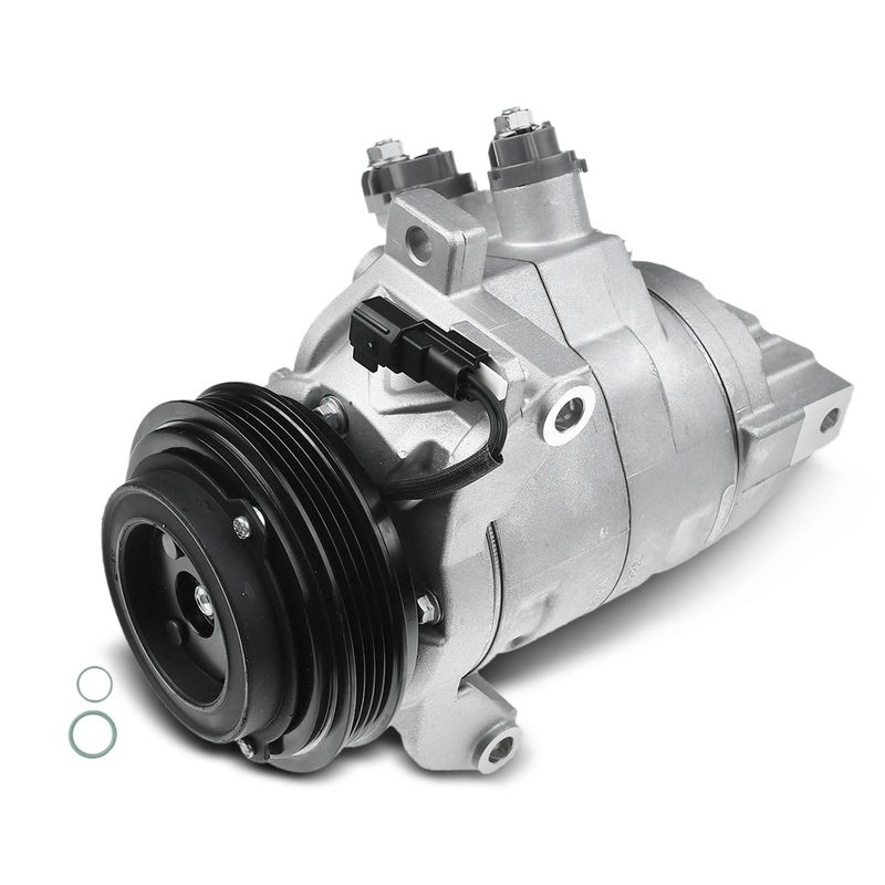 AC Compressor with Clutch & Pulley for Ford F-150 2015-2020 3.5L 3.3L Lobo