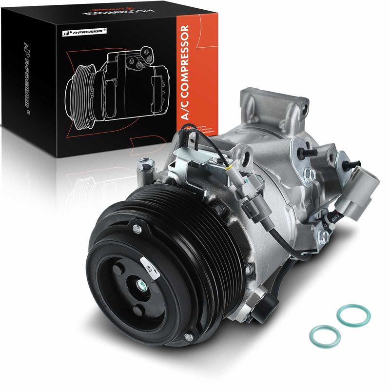 AC Compressor with Clutch & Pulley for Lexus RX350 2007-2009 V6 3.5L