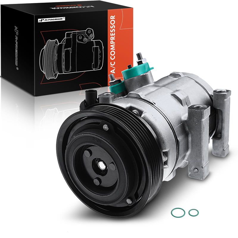 AC Compressor with Clutch & Pulley for Hyundai Entourage 07-09 Kia Sedona 3.8L