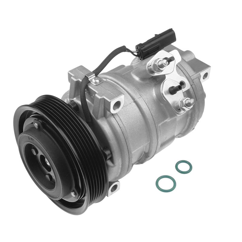 AC Compressor with Clutch & Pulley for Chrysler Pacifica 2004 2005 2006 V6 3.5L