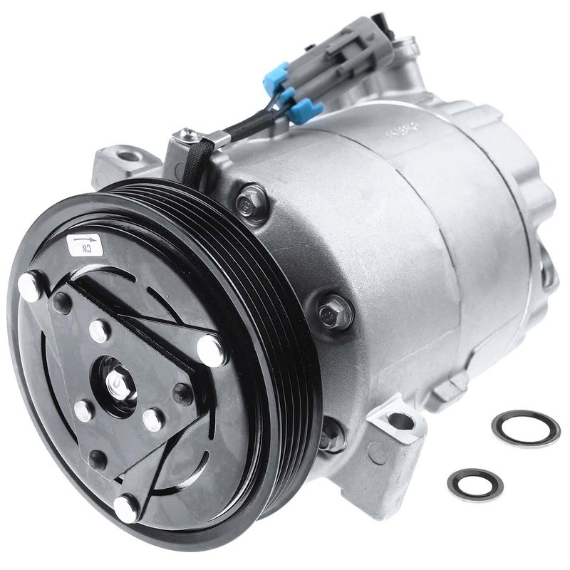 AC Compressor with Clutch & Pulley for Pontiac Solstice 2006-2009 Saturn Sky