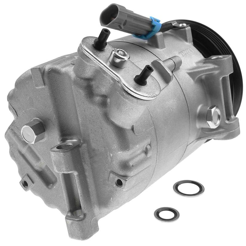 AC Compressor with Clutch & Pulley for Pontiac Solstice 2006-2009 Saturn Sky