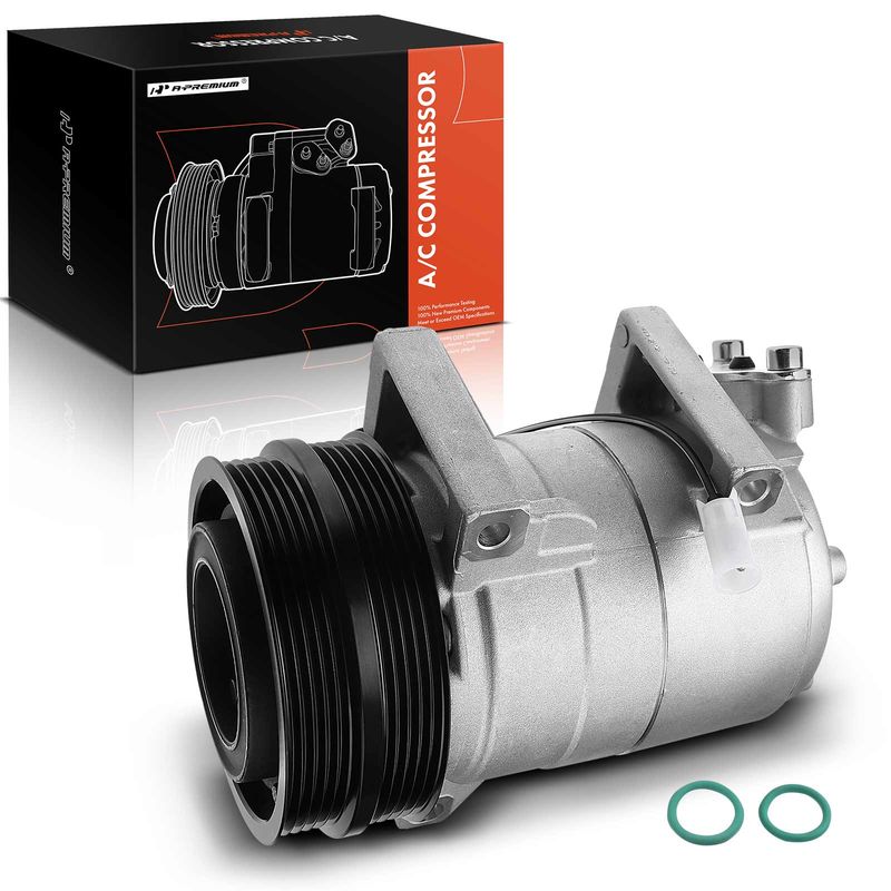 AC Compressor with Clutch & Pulley for Volvo C30 2008-2013 C70 S40 V50 2.4L 2.5