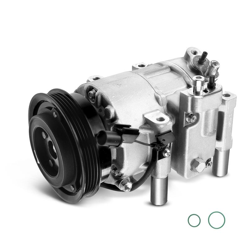 AC Compressor with Clutch & Pulley for Kia Rio Rio5 2006-2011 L4 1.6L